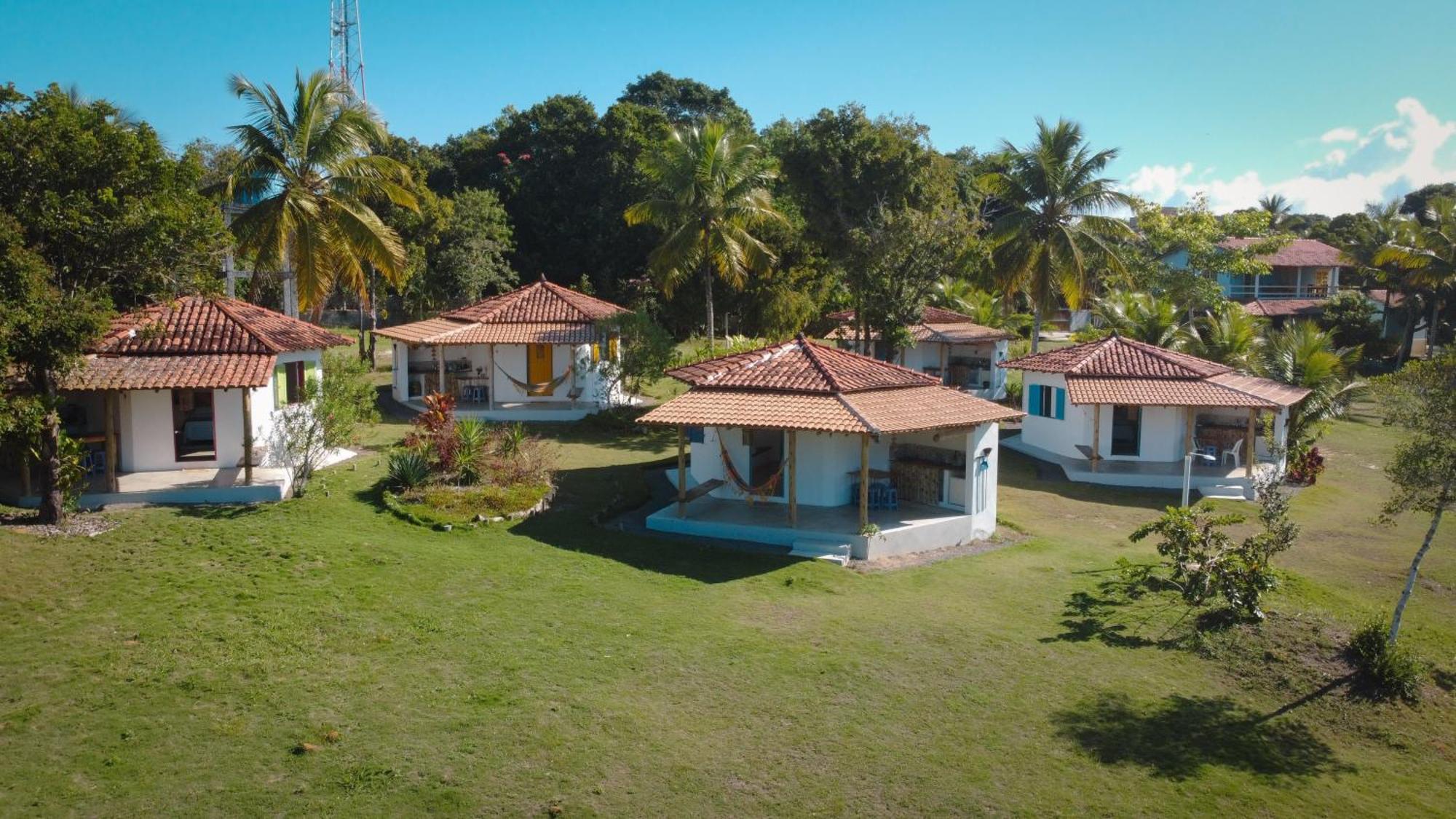 Canto Do Mar - Chales Com Vista Pro Mar - Кумуруксатиба Екстериор снимка