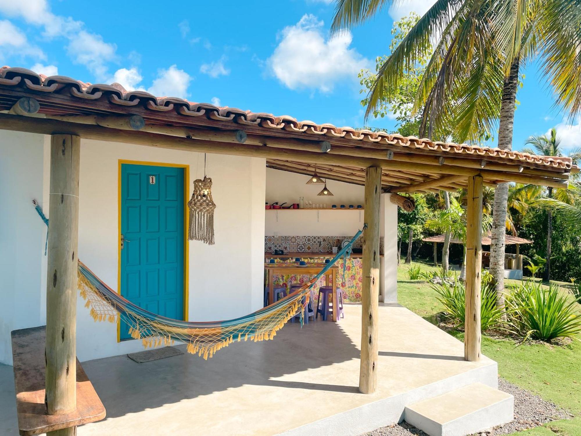 Canto Do Mar - Chales Com Vista Pro Mar - Кумуруксатиба Екстериор снимка